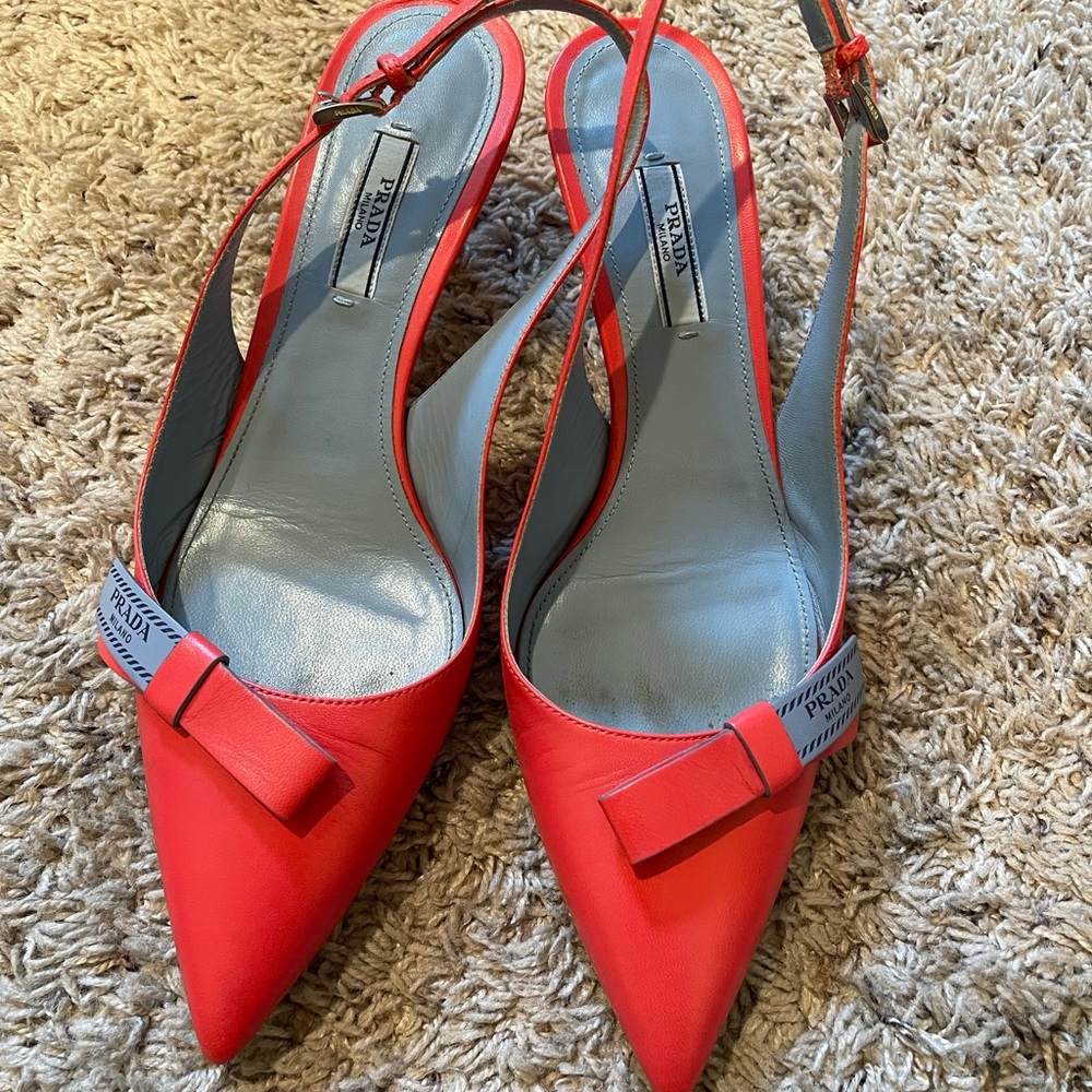 Prada low heels pumps